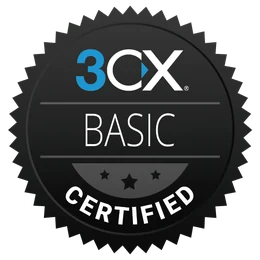 Badge 3CX Basic Certified Engineer V20